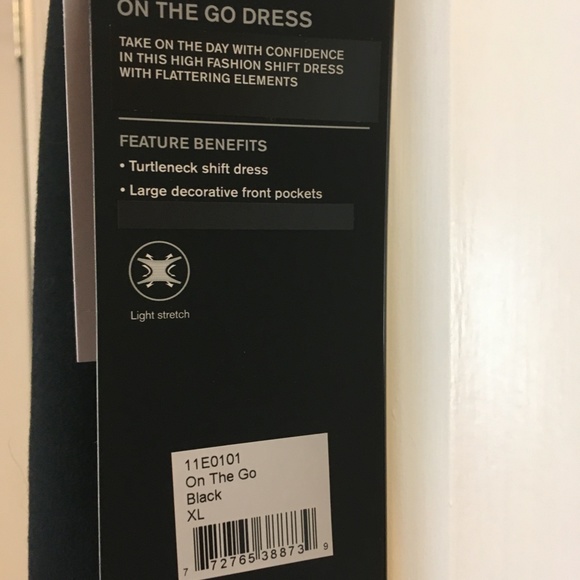 MPG turtleneck long sleeve dress with POCKETS! - Picture 9 of 9